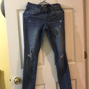 Distressed Old Navy Flirt Jeans
